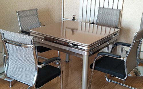 海原全自动海原海原麻将机安装现场